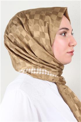 Fashion İpeksi Şal 2881-6 Bal Köpüğü