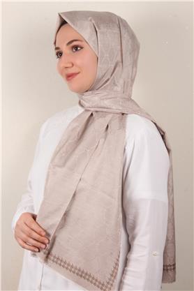 Fashion İpeksi Şal 2882-12 Koyu Taş