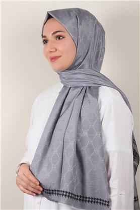 Fashion İpeksi Şal 2882-13 Buz Mavisi