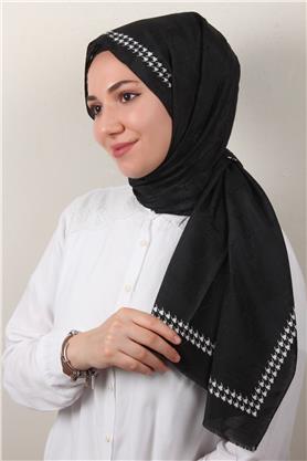 Fashion İpeksi Şal 2882-2 Siyah