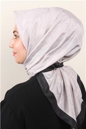Fashion Monogram Eşarp 8089-19 Taş