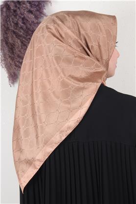 Fashion Monogram Eşarp 8089-6 Fondöten