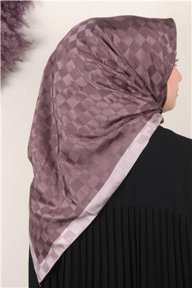 Fashion Monogram Eşarp 8090-19 Leylak