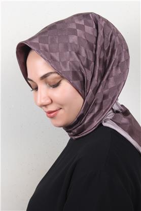 Fashion Monogram Eşarp 8090-19 Leylak