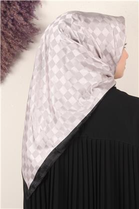 Fashion Monogram Eşarp 8090-4 Taş