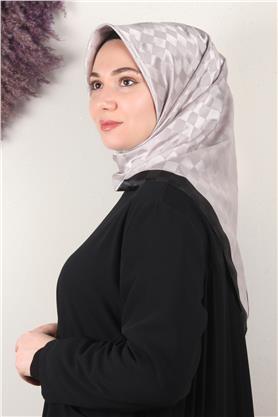 Fashion Monogram Eşarp 8090-4 Taş