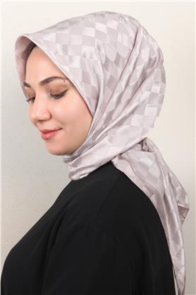 Fashion Monogram Eşarp 8090-6 Taş