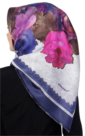 Piramit Tafta Dijital Eşarp 1916-4