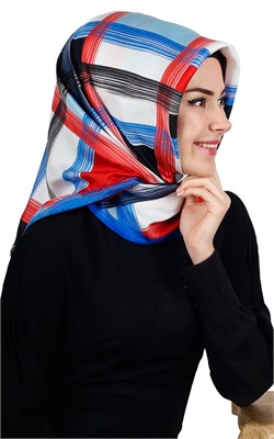 İndirimli İthal İpek Eşarp 13013-5