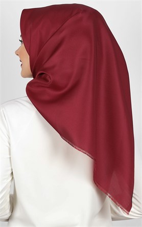 Delux Tafta Eşarp 1000-28 Kırmızı