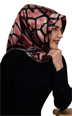 1446-8  SARAR İPEK KAHVE MERCAN