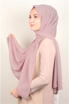 Fiesta Düz Krep Şal 2742-28 Pudra