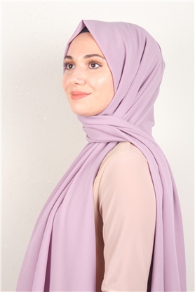 Fiesta Düz Krep Şal 2742-37 Pembe