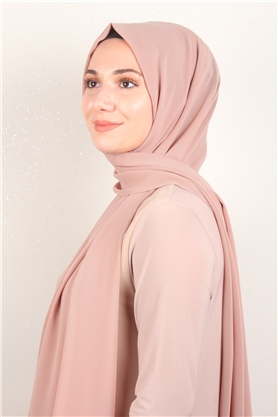 Fiesta Düz Krep Şal 2742-46 Fondöten