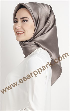 Fiesta Düz Renk İpek Eşarp 1500-5