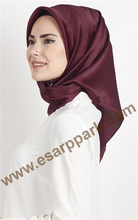 Fiesta Düz Renk İpek Eşarp 1600-11