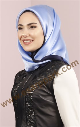 Fiesta Düz Renk İpek Eşarp 1600-34