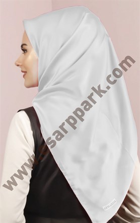 Fiesta Düz Renk İpek Eşarp 1600-37