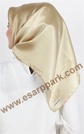 Fiesta Düz Renk İpek Eşarp 1600-4