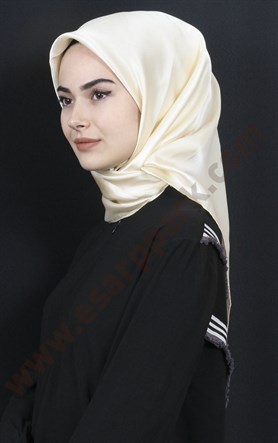 Fiesta Düz Renk İpek Eşarp 1600-41