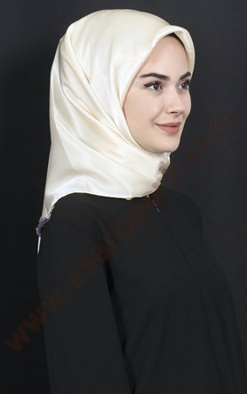 Fiesta Düz Renk İpek Eşarp 1600-41