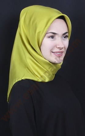 Fiesta Düz Renk İpek Eşarp 1600-42