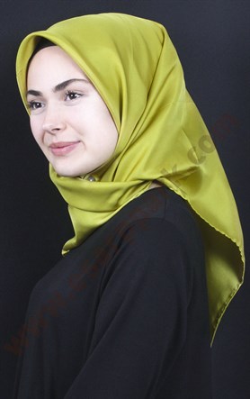 Fiesta Düz Renk İpek Eşarp 1600-42