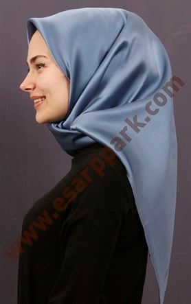 Fiesta Düz Renk İpek Eşarp 1600-46