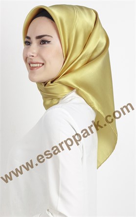 Fiesta Düz Renk İpek Eşarp 1600-6
