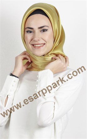 Fiesta Düz Renk İpek Eşarp 1600-6