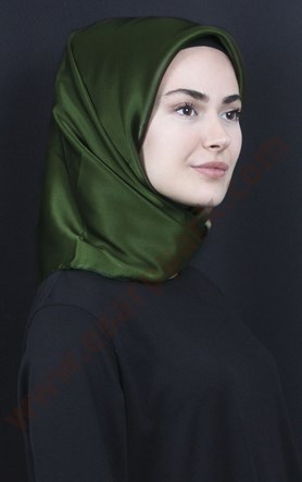 Fiesta Düz Renk İpek Eşarp 1600-9