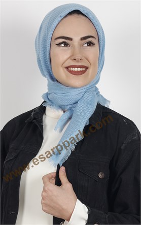 Fileli Coton Eşarp 1710-3