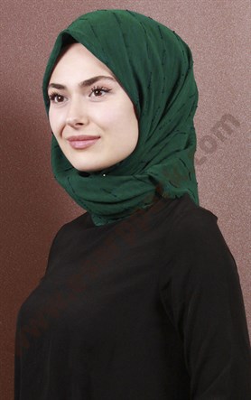 Fileli Coton Eşarp 1733-1