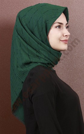 Fileli Coton Eşarp 1733-1