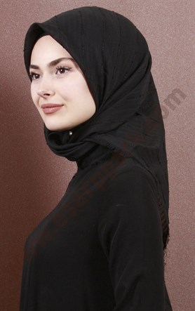 Fileli Coton Eşarp 1733-22