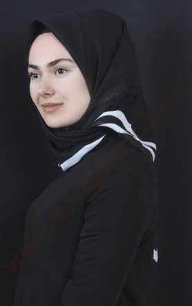 Fileli Coton Eşarp 1735-10