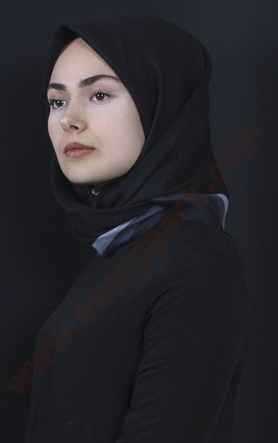 Fileli Coton Eşarp 1735-12