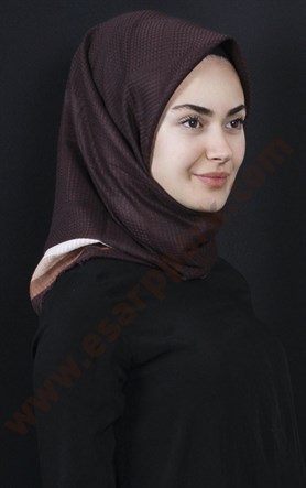 Fileli Coton Eşarp 1735-13