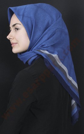 Fileli Coton Eşarp 1735-16