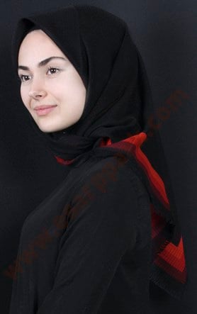 Fileli Coton Eşarp 1735-17