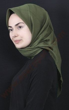 Fileli Coton Eşarp 1735-18