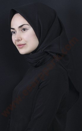 Fileli Coton Eşarp 1735-19