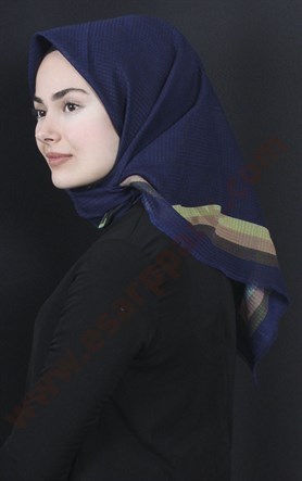 Fileli Coton Eşarp 1735-2