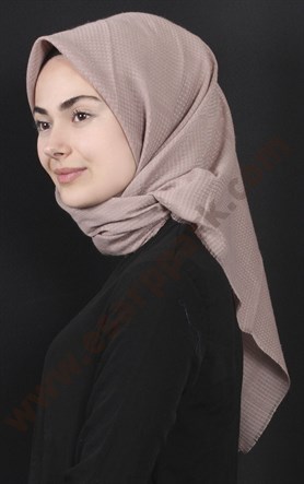 Fileli Coton Eşarp 1735-24