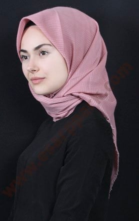 Fileli Coton Eşarp 1735-26