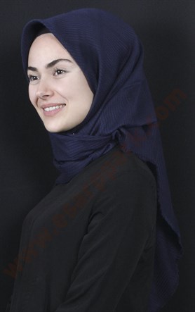 Fileli Coton Eşarp 1735-27