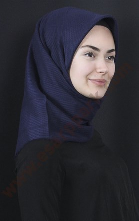 Fileli Coton Eşarp 1735-27