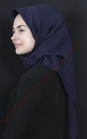Fileli Coton Eşarp 1735-27
