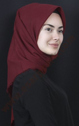 Fileli Coton Eşarp 1735-29