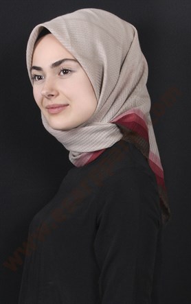 Fileli Coton Eşarp 1735-30